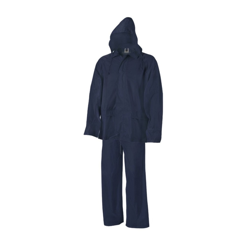 Αδιάβροχο κοστούμι Splash μπλε Poly/PVC XXL