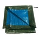 Μουσαμάδες 120gr 4 * 6m  μπλε/πράσινοι αδιάβροχοι με κρίκους