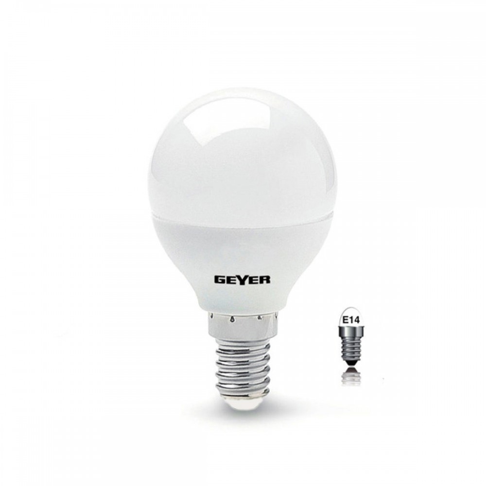 GEYER Λάμπα led G45 E14 4.5W λευκό 470LM LGLCE145E