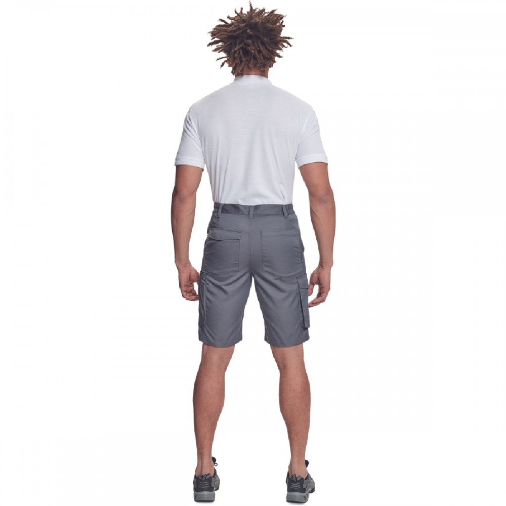 Βερμούδα εργασίας Gijon γκρι 65%poly-35%cott, 195 g/m² No 46/S