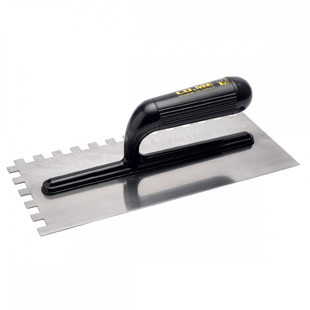 COME Σπάτουλα κόλλας πλαστική λαβή 12Χ12 280x120x0,6mm 320PL-E