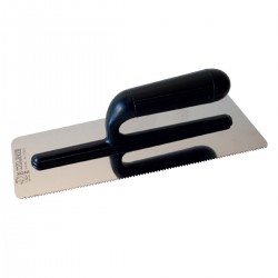 COME Σπάτουλα stucco veneziano με δόντι inox 280x120x0,6mm 310pluh12