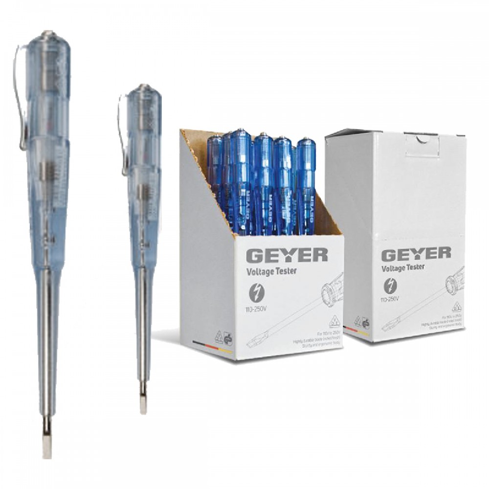 GEYER Δοκιμαστικό κατσαβίδι 150-250V 3 x 140mm 6105