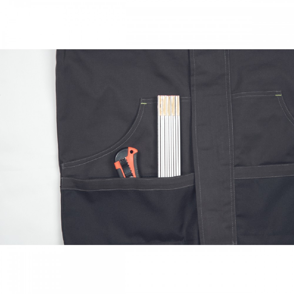 ΜΠΟΥΦΑΝ ΕΡΓΑΣΙΑΣ GREENDALE ΑΝΘΡΑΚΙ/ΛΑΙΜ 65%poly-35%cott, 270 g/m² No 56/XL