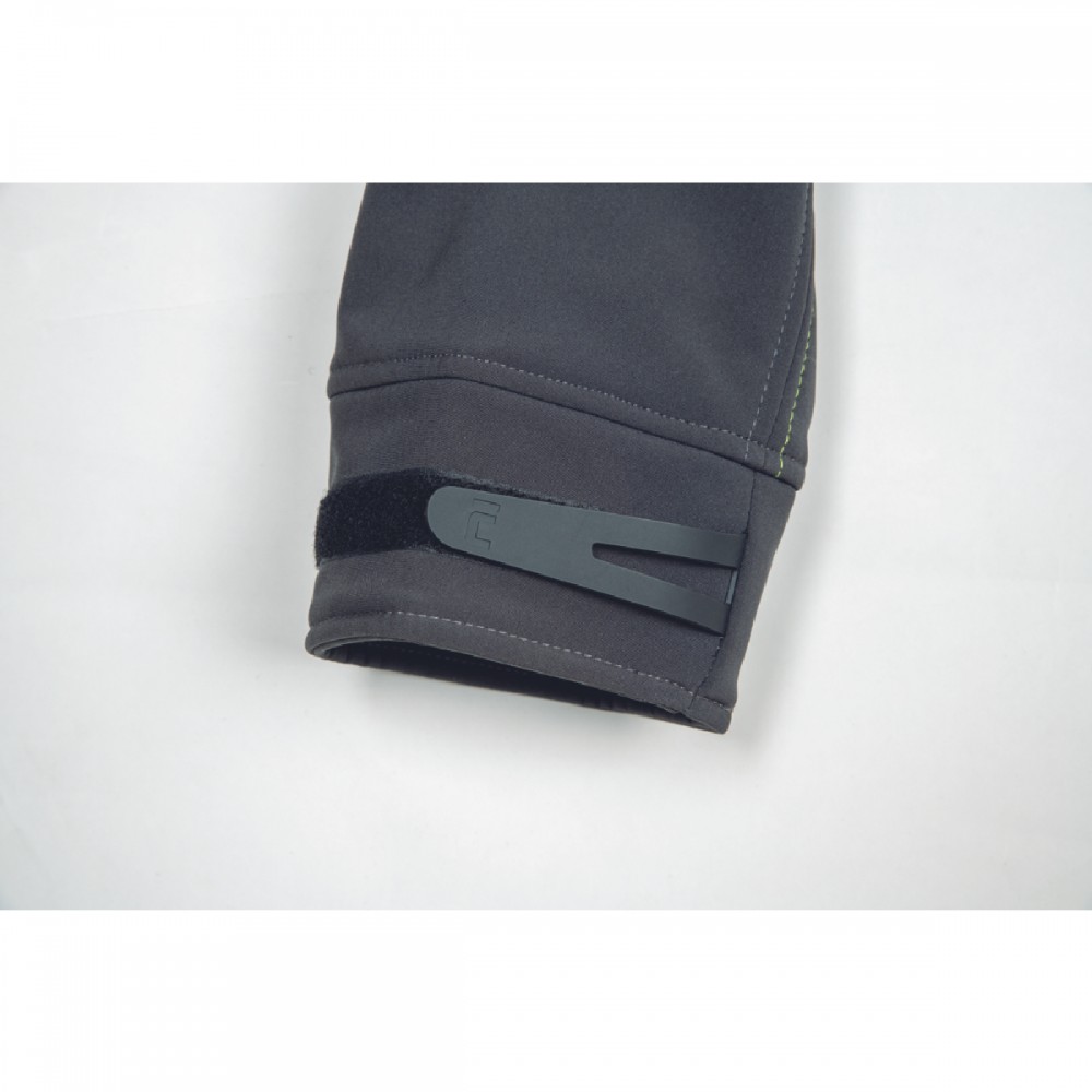ΜΠΟΥΦΑΝ SOFTSHELL ΕΡΓΑΣΙΑΣ ΑΔΙΑΒΡΟΧΟ GREENDALE ΑΝΘΡΑΚΙ/ΛΑΙΜ 94%poly-6%elast, 320 g/m² 3XL