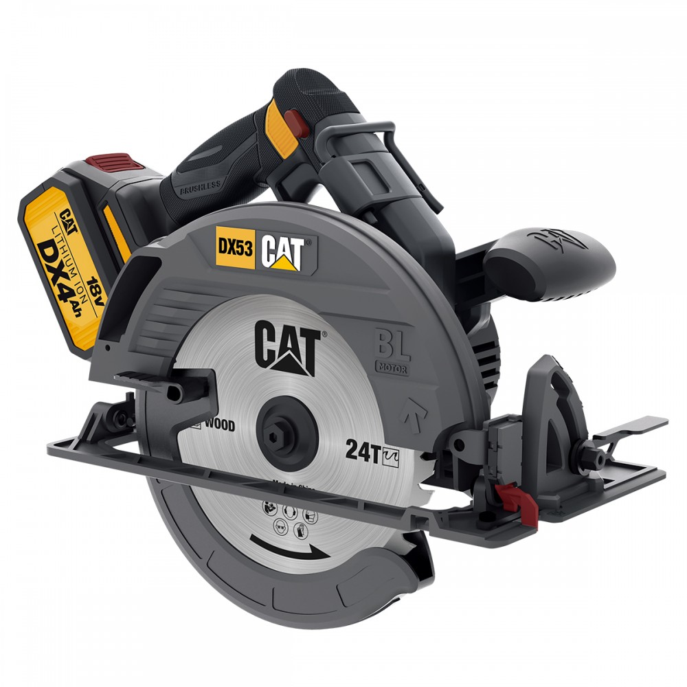 CAT Solo Δισκοπρίονο brushless 185mm 18V DX53B