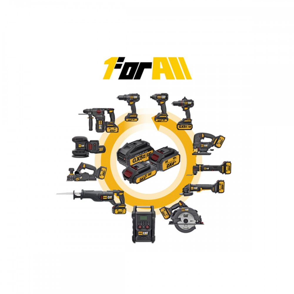 CAT Solo Δισκοπρίονο brushless 185mm 18V DX53B