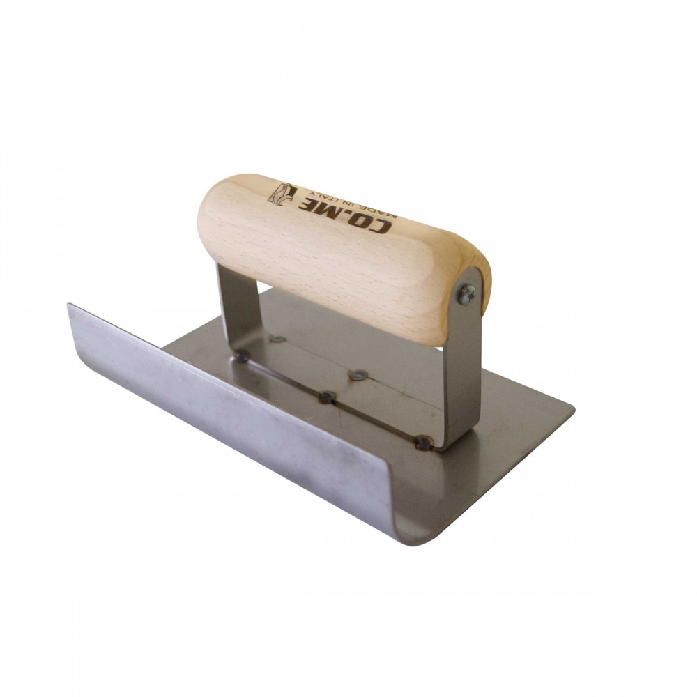COME Σπάτουλα διαμόρφωσης αρμών inox 150x100+40x1,5mm 299150