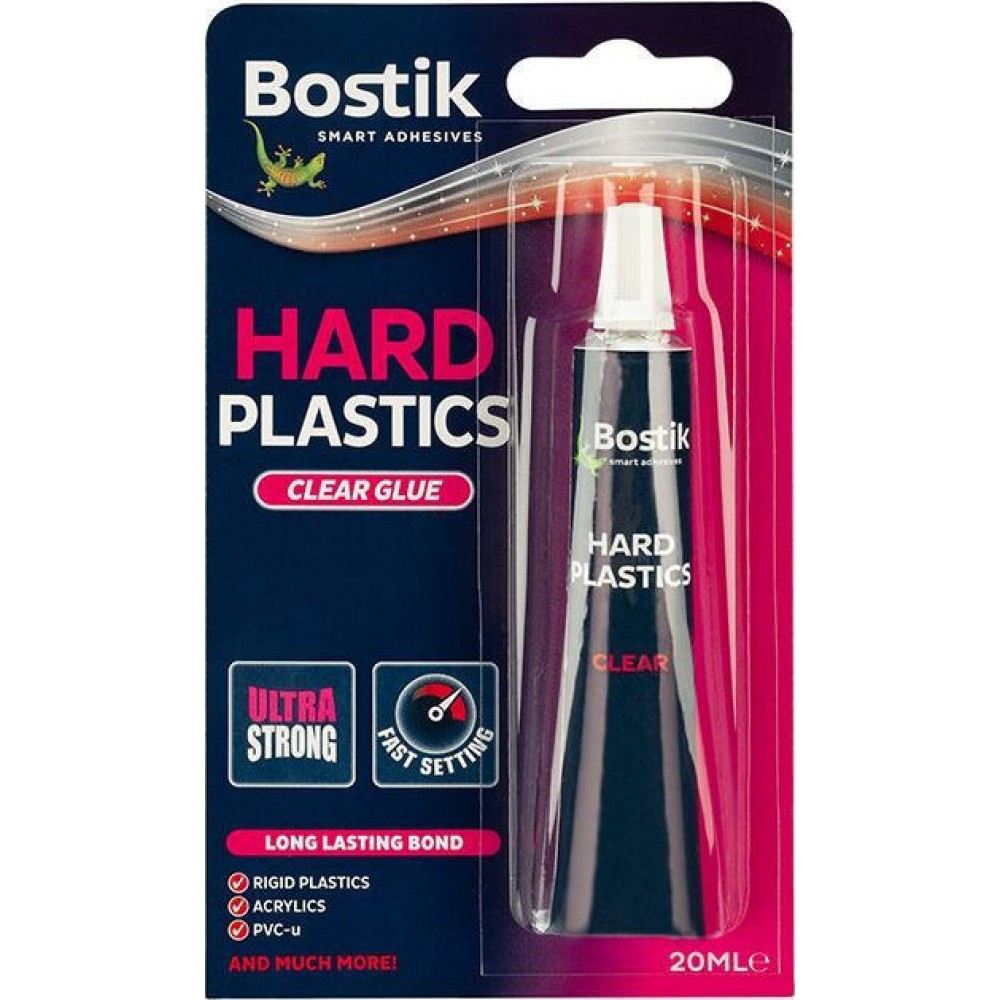 Κόλλα στιγμής 20ml σκληρών πλαστικών Hard Plastics