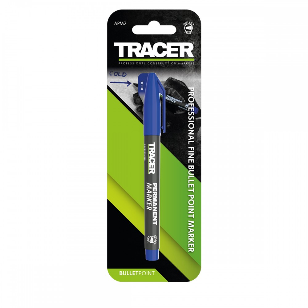 TRACER Μαρκαδόρος ανεξίτηλος μπλε APM2