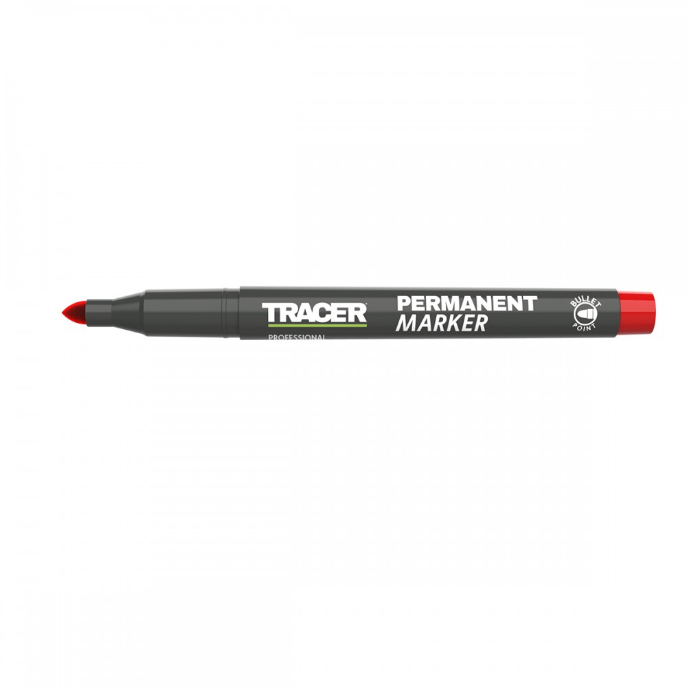 TRACER Μαρκαδόρος ανεξίτηλος κόκκινος APM3