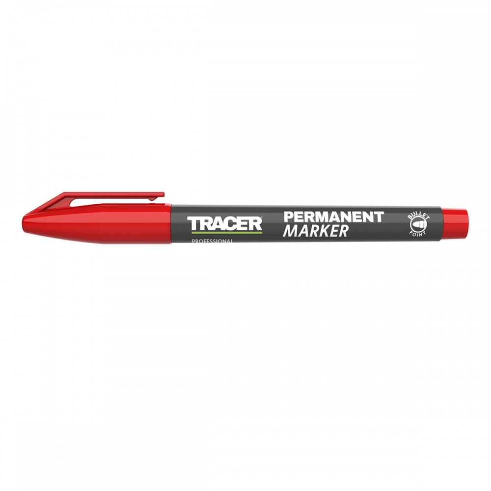 TRACER Μαρκαδόρος ανεξίτηλος κόκκινος APM3