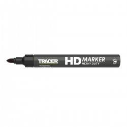 TRACER Μαρκαδόρος ανεξίτηλος βαρέως τύπου μαύρος AHD1