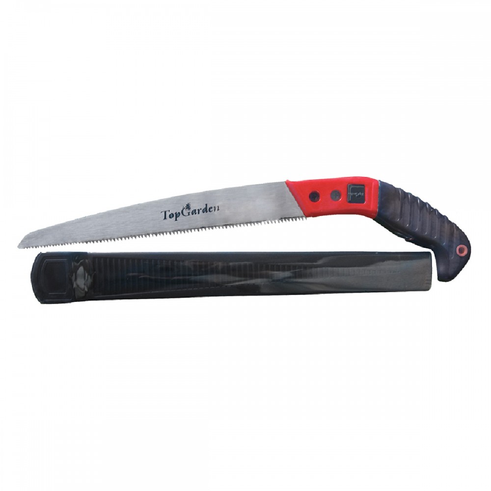 TOP GARDEN Πριόνι κλάδου με θήκη 270mm 371521