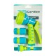 TOP GARDEN Πιστόλι νερού 7 θέσεων με soft grip σετ 4τεμ 1/2'' 380924
