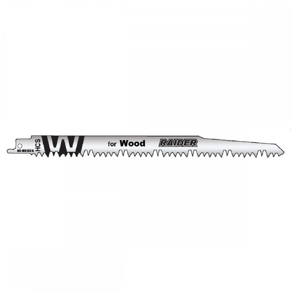 RAIDER Λάμα σπαθοσέγας ξύλου σετ 2 τεμ RD-WS15134L- 155502