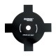 RAIDER Θαμνοκοπτικού δίσκος 4 δόντια 255MM 110229