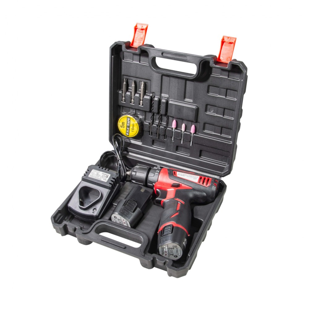 RAIDER Δραπανοκατσάβιδο 12V Li  RD-CDL09L 2 μπαταρίες 030125