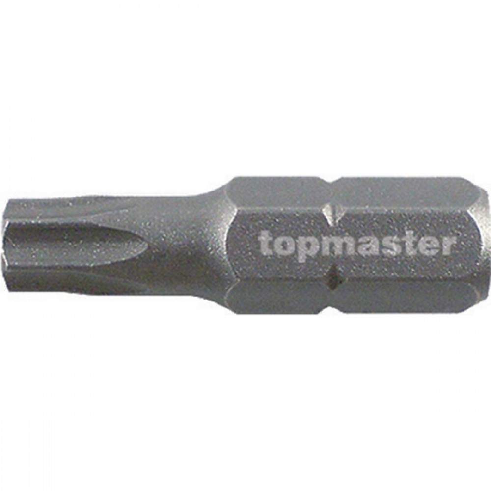 TOP MASTER Μύτη κατσαβιδιού Torx με μέγεθος T15 25mm συσκευασία 2τεμ. 330356
