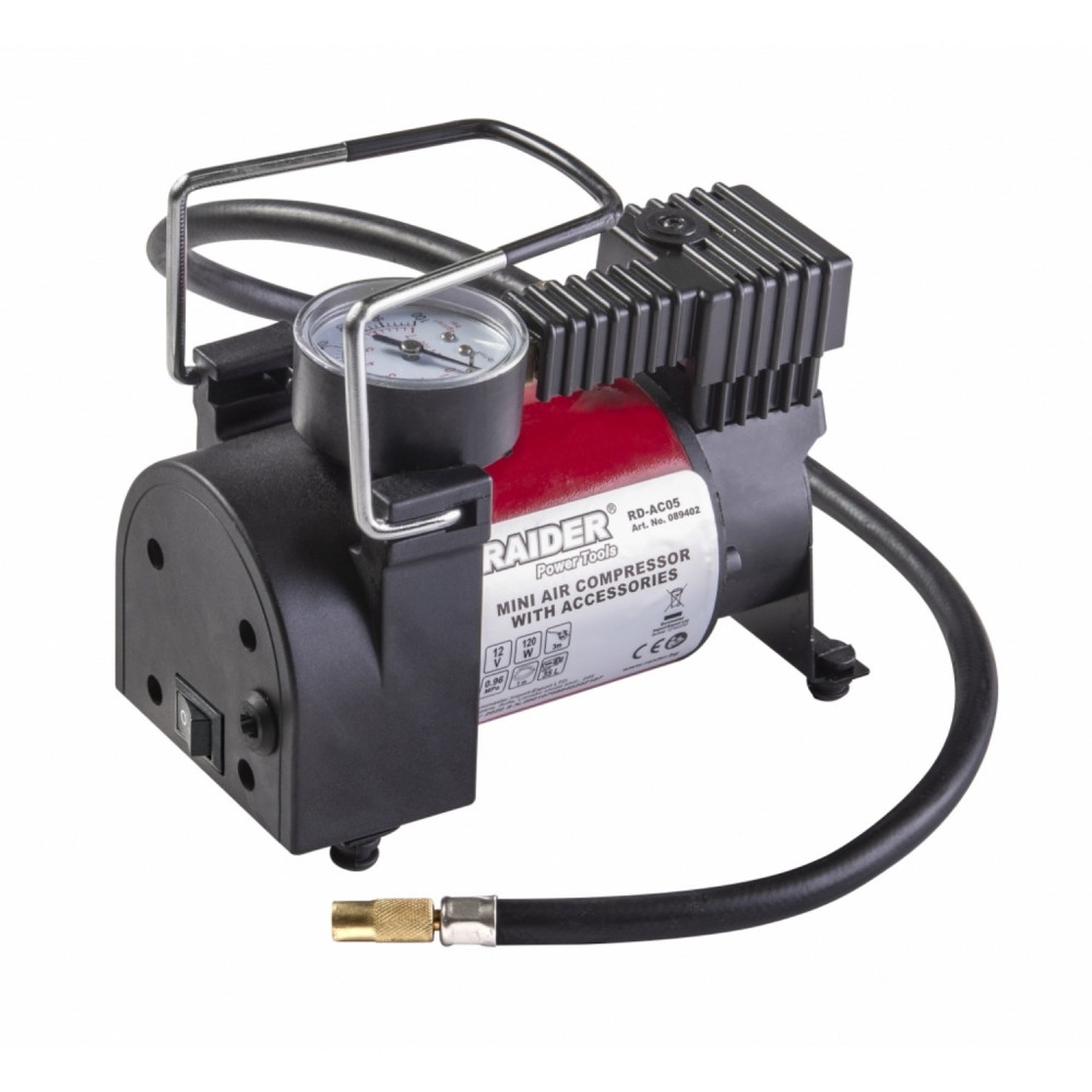 RAIDER Κομπρεσέρ αέρος αυτοκινήτου RD-AC05 12V 089402