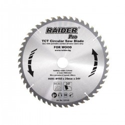 RAIDER Δίσκος κοπής ξύλου Φ30/Φ235/48Δόντια 163142