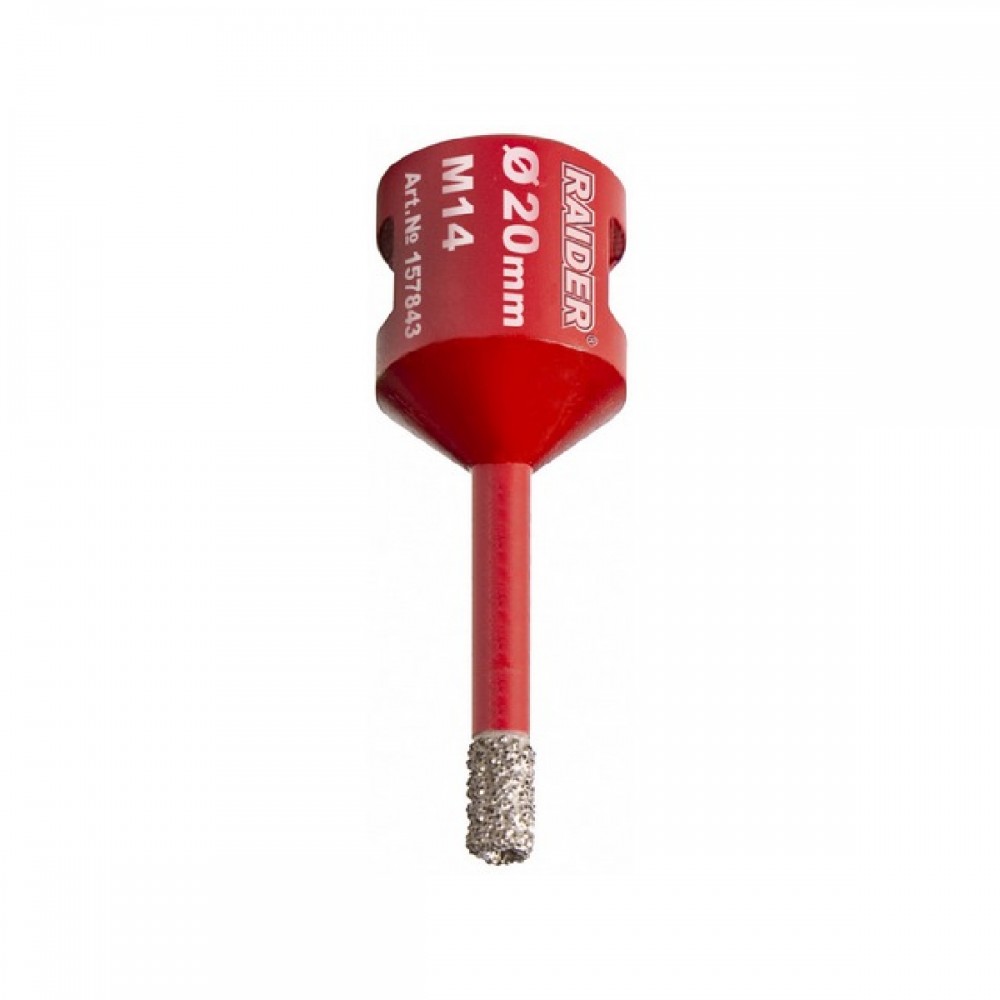 RAIDER Ποτηροτρύπανο διαμαντέ  M14 Φ20mm 157843