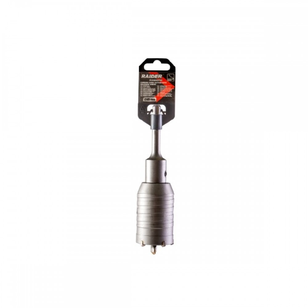 RAIDER Ποτηροκορώνα Φ45mm με κεντραδόρο SDS-plus 154814