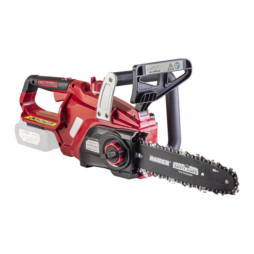 RAIDER R20 Solo Αλυσοπρίονο μπαταρίας 20V 3kg με λάμα 25cm RDP-SCHS20 075710