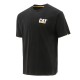 CAT Μπλουζάκι κοντομάνικο μαύρο trademark tee M W05324