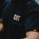 CAT Μπλουζάκι κοντομάνικο μαύρο trademark tee L W05324