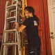 CAT Μπλουζάκι κοντομάνικο μαύρο trademark tee L W05324