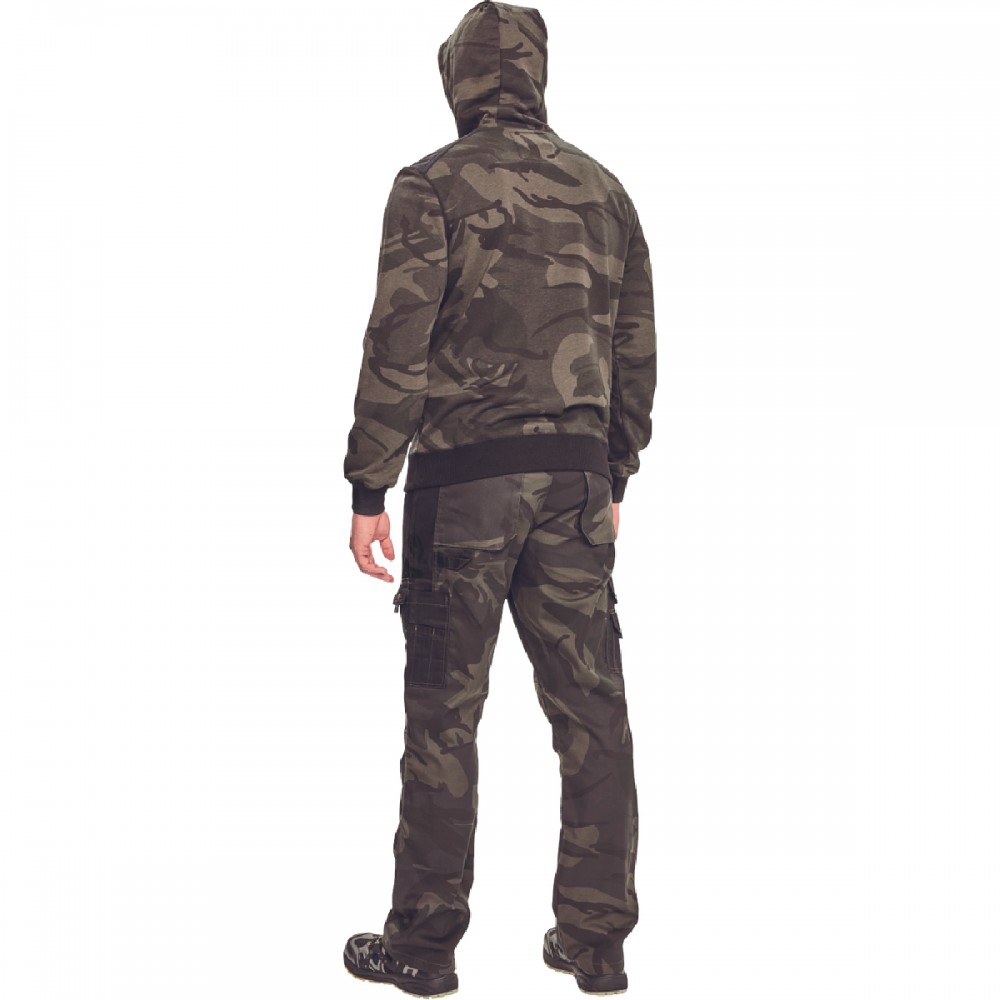 ΜΠΛΟΥΖΑ ΦΟΥΤΕΡ ΜΕ ΚΟΥΚΟΥΛΑ-HOODIE CRAMBE ΚΑΜΟΥΦΛΑΖ 65%poly-35%cott, 340 g/m² 2XL