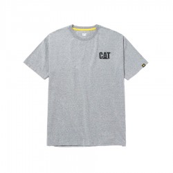CAT Μπλουζάκι κοντομάνικο γκρι trademark tee M W05324