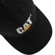 CAT Καπέλο εργασίας jockey μαύρο one size W01791