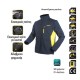 TOP MASTER Μπουφάν softshell με αποσπώμενα μανίκια XXL 557404