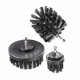 RAIDER Βουρτσάκια πλαστικά σετ υποδοχή 1/4¨ (Ø50H26 Ø100H26 Ø90H90) 170113