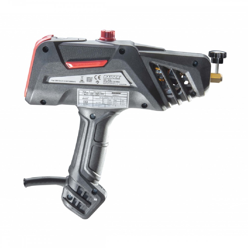 RAIDER Ηλεκτροσυγκόλληση inverter χειρός RD-IW30 105A 077230