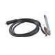 RAIDER Καλώδιο ηλεκτροσυγκόλλησης 2m 16mm² με τσιμπίδα σώμα γείωσης set 138344