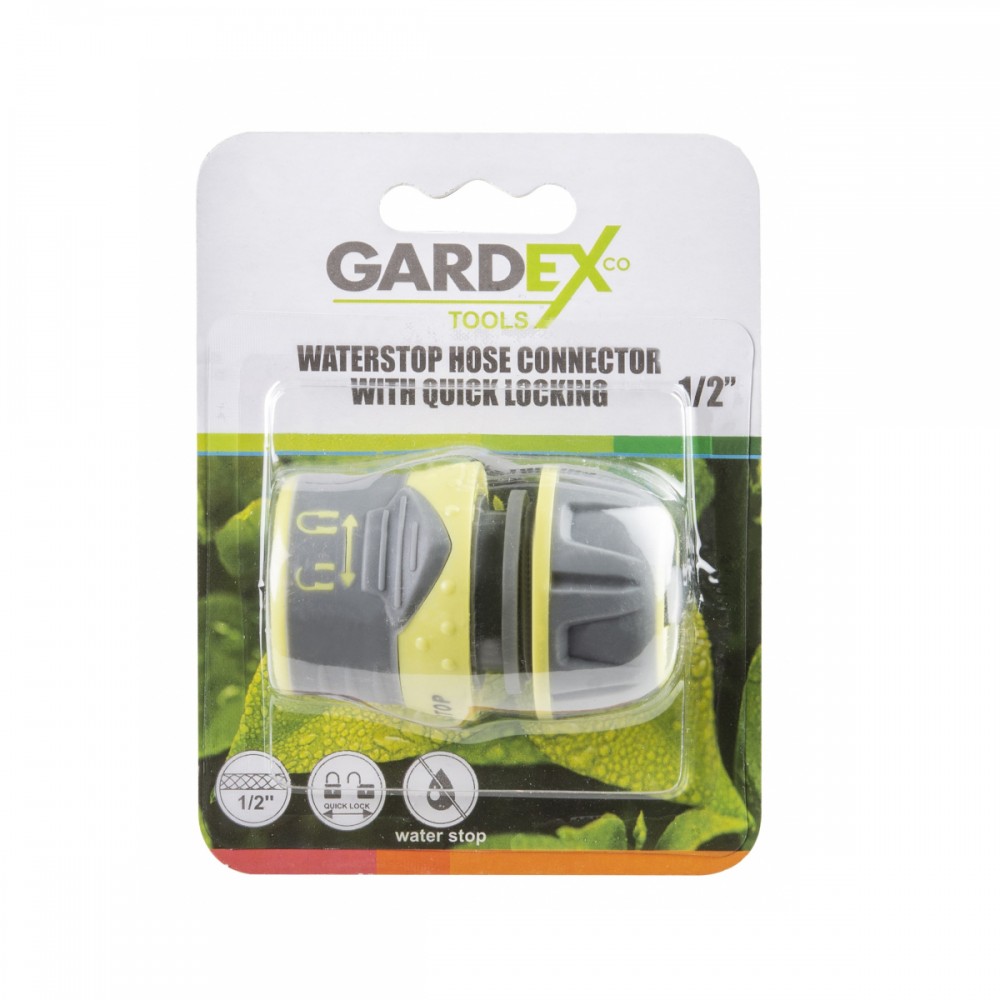 GARDEX Ταχυσύνδεσμος για λάστιχο 1/2