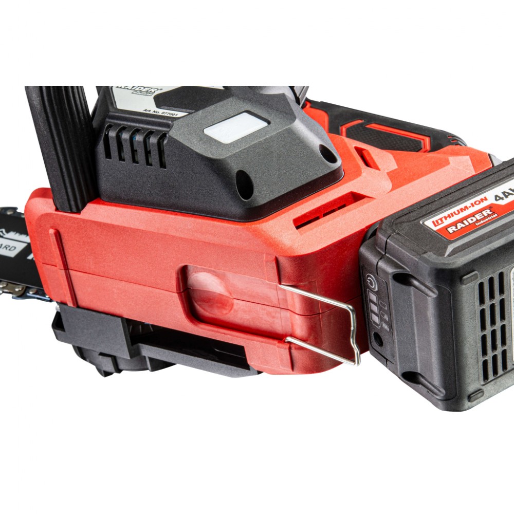 RAIDER Αλυσοπρίονο κλαδευτικό μπαταρίας 1x4Ah 20V 2,95kg με λάμα 25,5cm RDI-BCCS32 077001