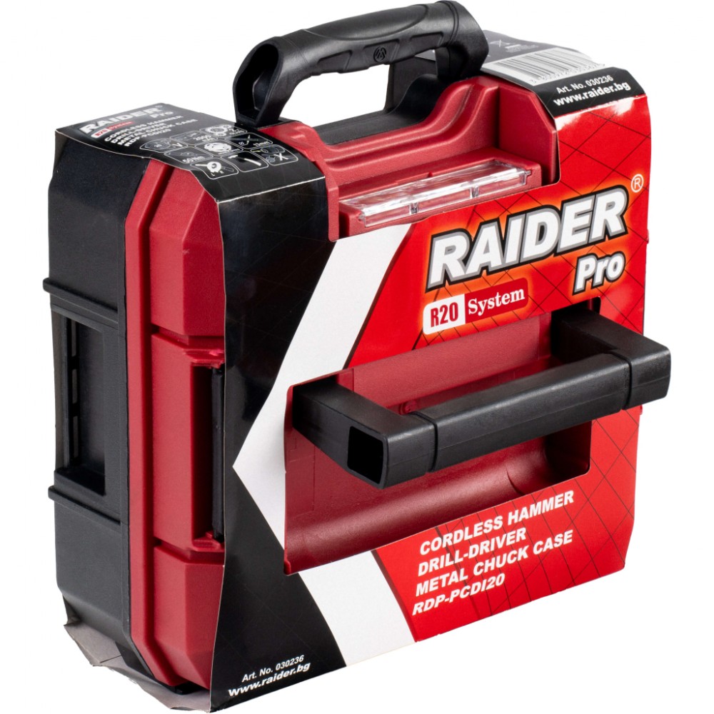 RAIDER R20 Set Δραπανοκατσάβιδο 13mm 50Nm 2Ah RDP-PCDI20 030236