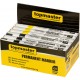 TOP MASTER Μαρκαδόρος ανεξίτηλος 2.8mm μαύρος & κίτρινος 549923