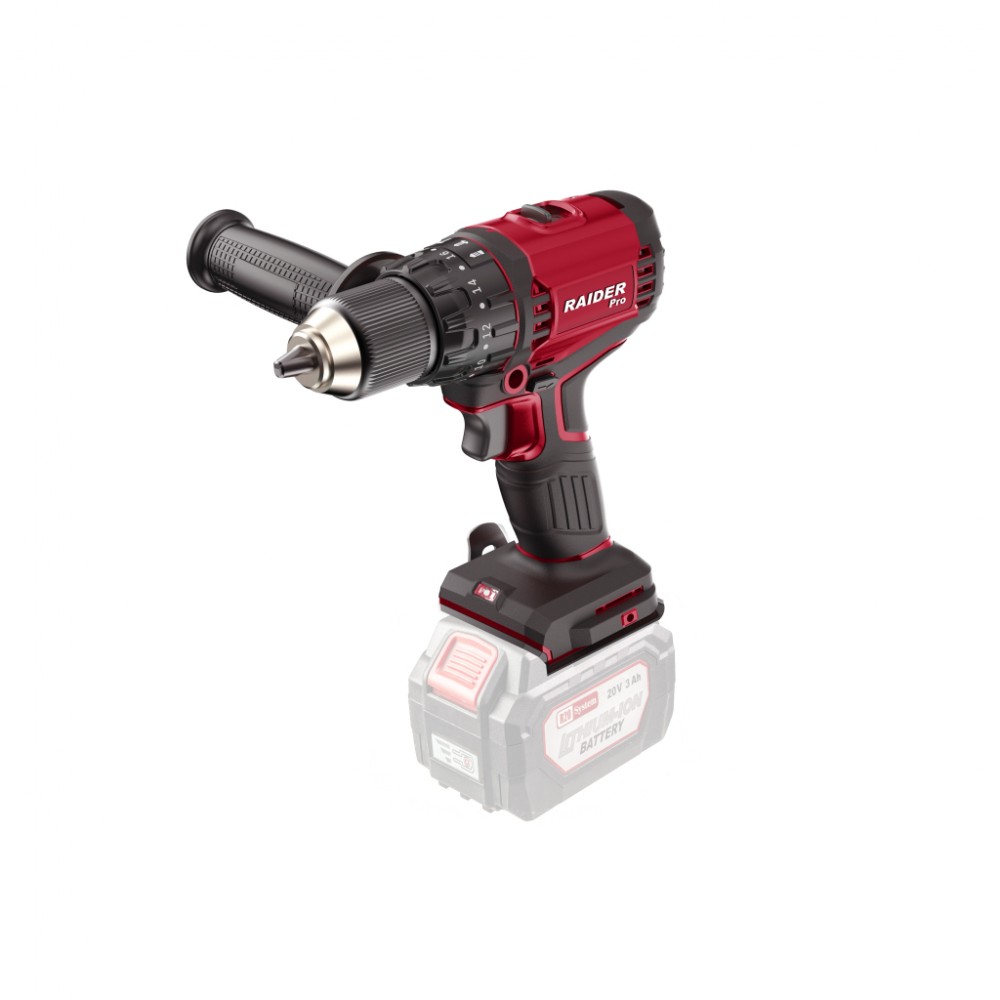 RAIDER R20 Solo Δραπανοκατσάβιδο κρουστικό μπαταρίας brushless 20V RDP-YBID20 030244