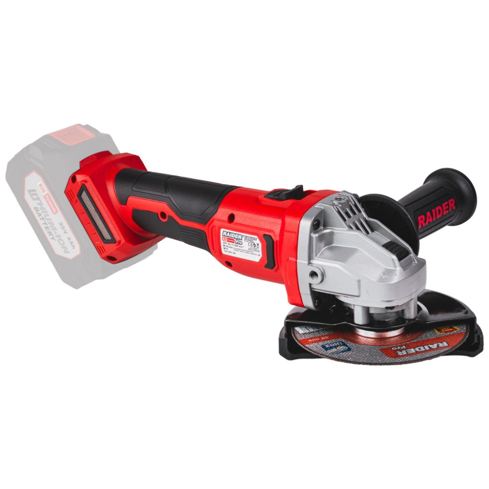 RAIDER R20 Solo Γωνιακός τροχός 125mm RDP-PBAG20 Brushless 030229