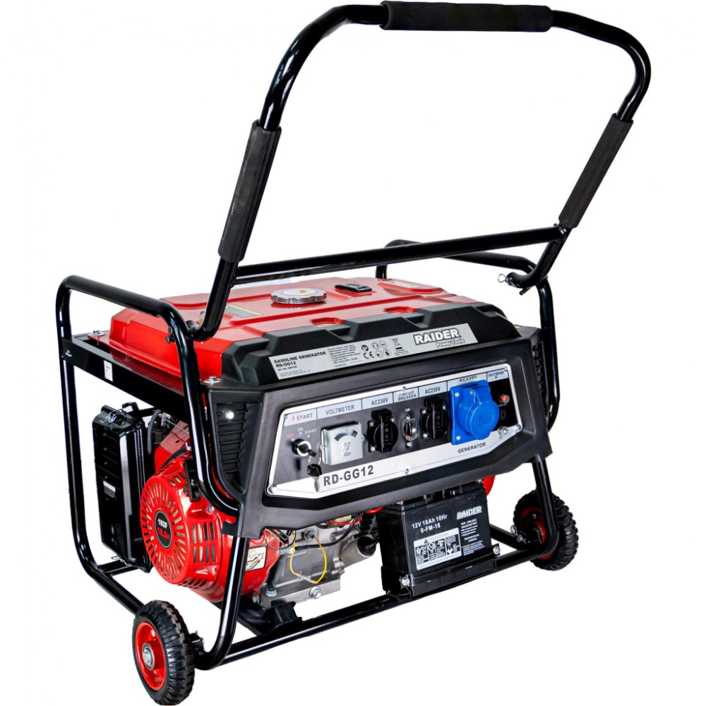 RAIDER Γεννήτρια βενζίνης τετράχρονη 7.5kW RD-GG12 090108