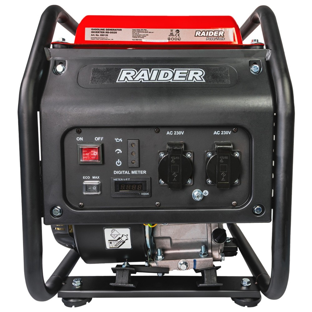 RAIDER Γεννήτρια βενζίνης τετράχρονη 4.2kW INVERTER RD-GG20 090120