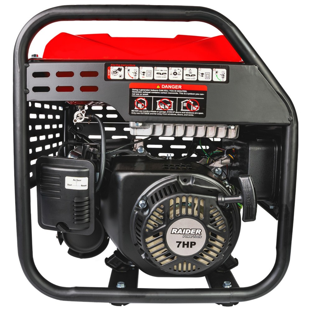 RAIDER Γεννήτρια βενζίνης τετράχρονη 4.2kW INVERTER RD-GG20 090120
