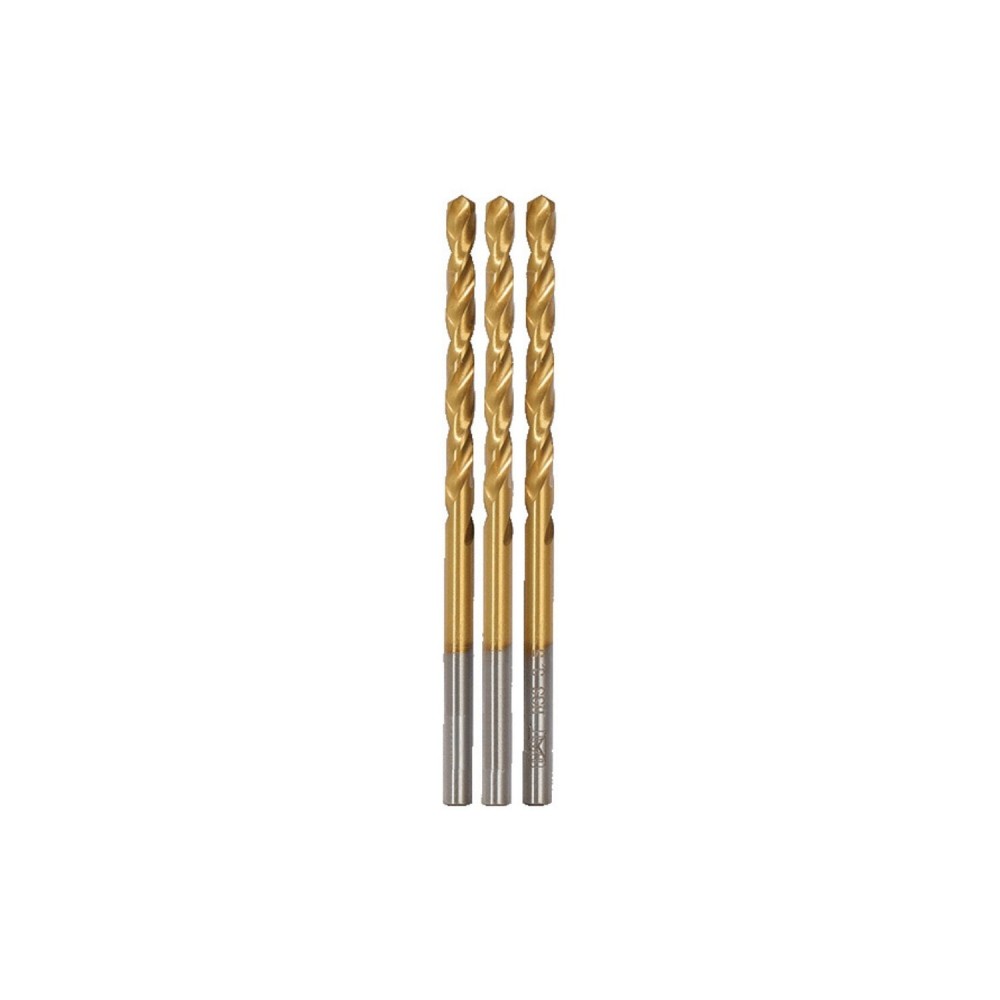 CAT Τρυπάνι τιτανίου HSS σετ:3τεμ 3.5x65mm DA02004