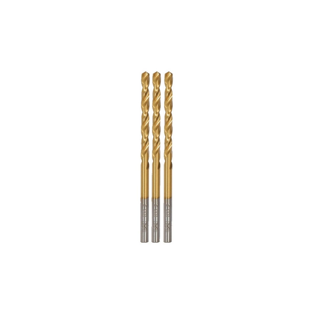 CAT Τρυπάνι τιτανίου HSS σετ:3τεμ 2x49mm DA02001