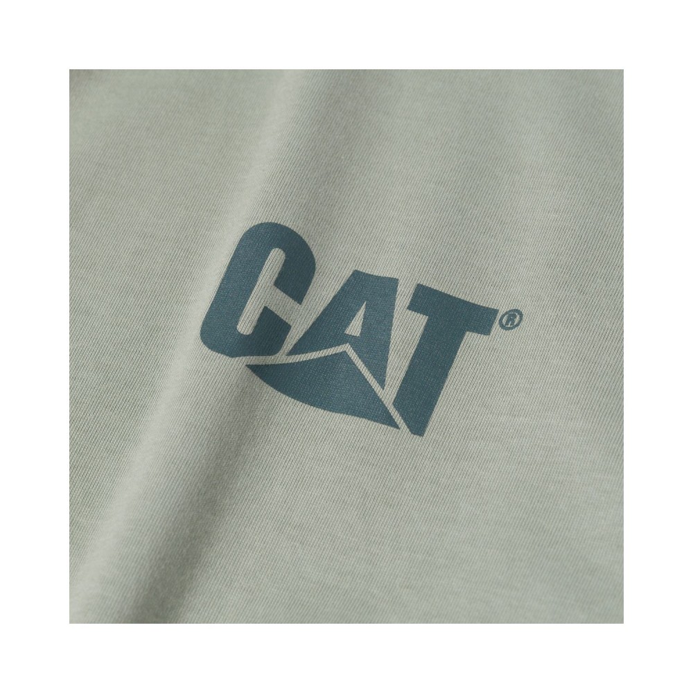 CAT Μπλουζάκι μακρυμάνικο trademark tee πράσινο XL 1510034